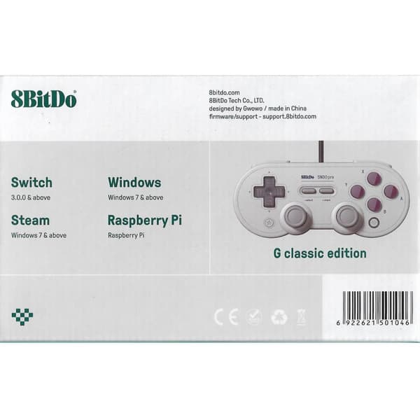 8BitDo SN30 Pro USB Gamepad G Classic
