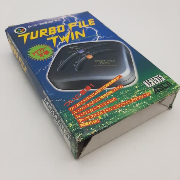 Turbo File Twin II Super Famicom (NTSC-J, Used)