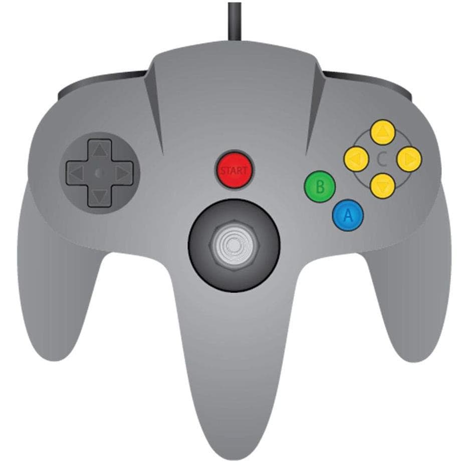 Teknogame Controller Grey Nintendo 64 N64