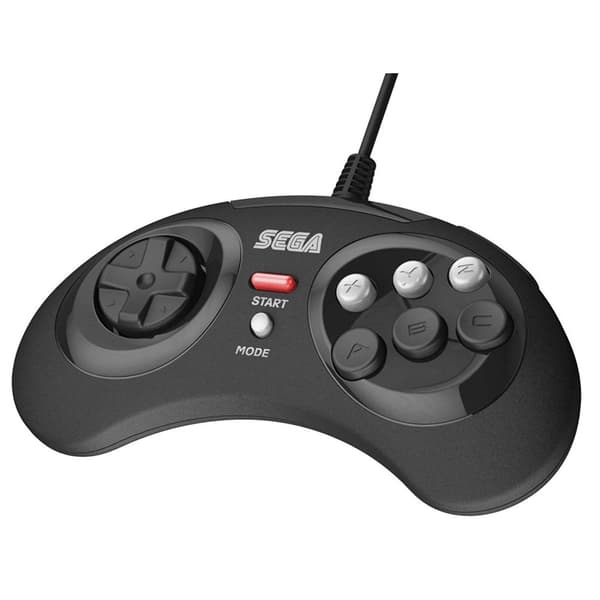 Retro-Bit SEGA Mega Drive 8-Button USB Black