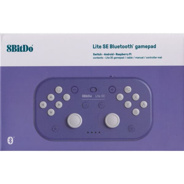 8BitDo Lite SE Bluetooth Gamepad Purple