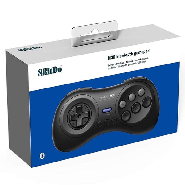 8BitDo M30 Bluetooth Gamepad Black