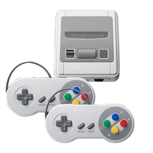Super Mini NES , Nintendo med Två Handkontroller, 600 NES Spel, HDMI