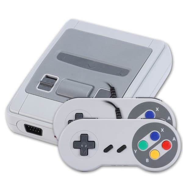 Super Mini NES , Nintendo med Två Handkontroller, 600 NES Spel, HDMI