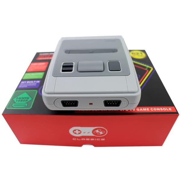 Super Mini NES , Nintendo med Två Handkontroller, 600 NES Spel, HDMI
