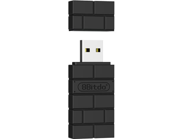 8BitDo USB Wireless Adapter 2 Black Svart