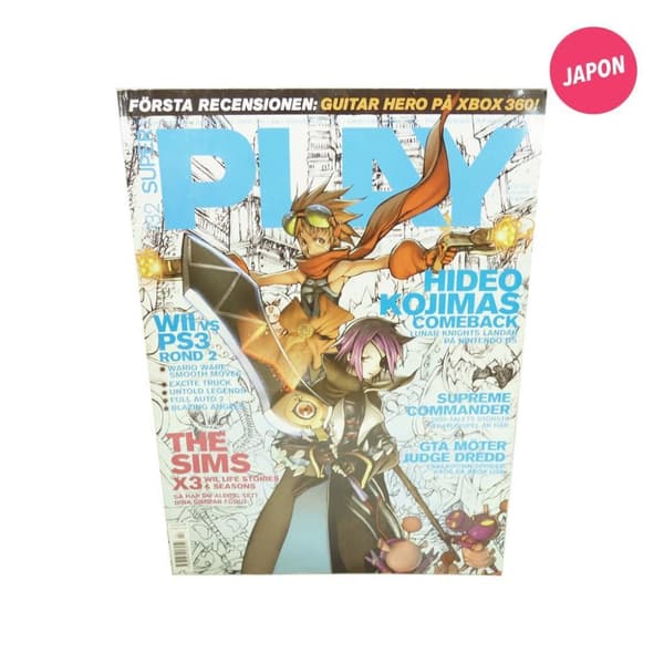Super Play, Nr 132 Hideo Kojimas comeback Lunar Kinghts The sims 3 Gta