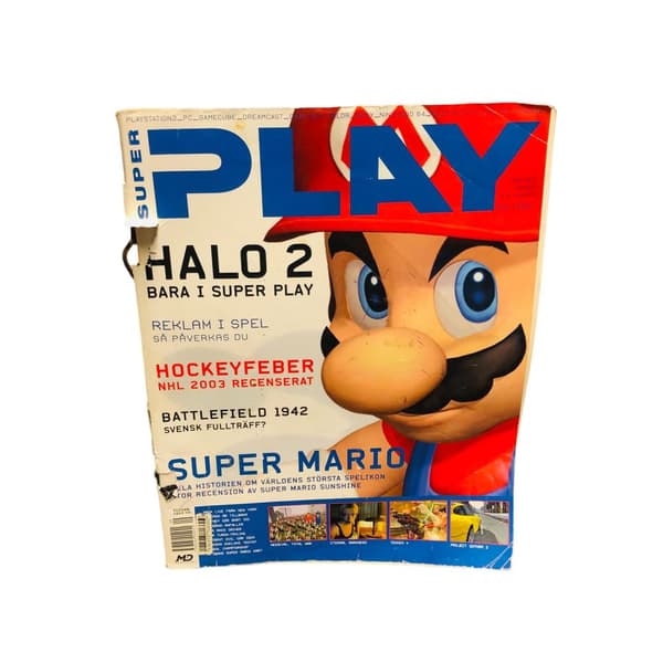 Super Play Nr 9 2002 Super Mario / Halo 2