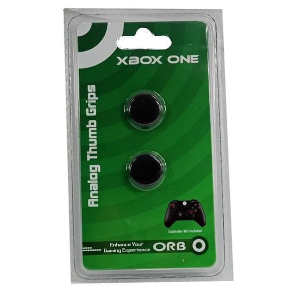 Thumb ORB Controller Analog Grips för Microsoft Xbox One - Svart - 2 Pack