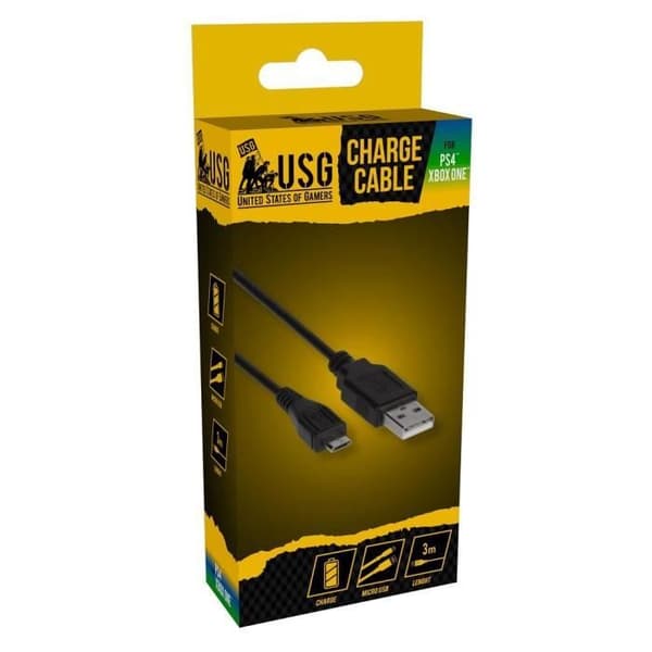 Kabel för PS4 och Xbox One-kontroller - USG
