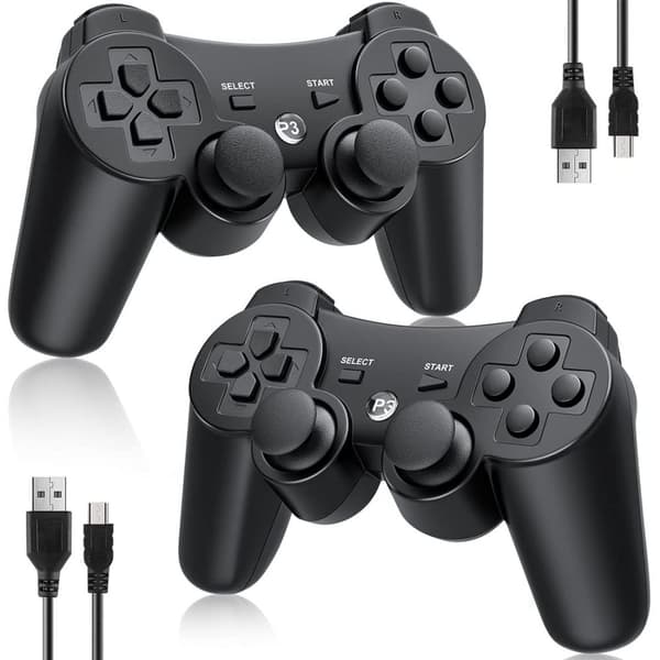Langaton ohjain PS3-yhteensopiva 2-Pack Langaton ohjain PS3-yhteensopiva 2-Pack