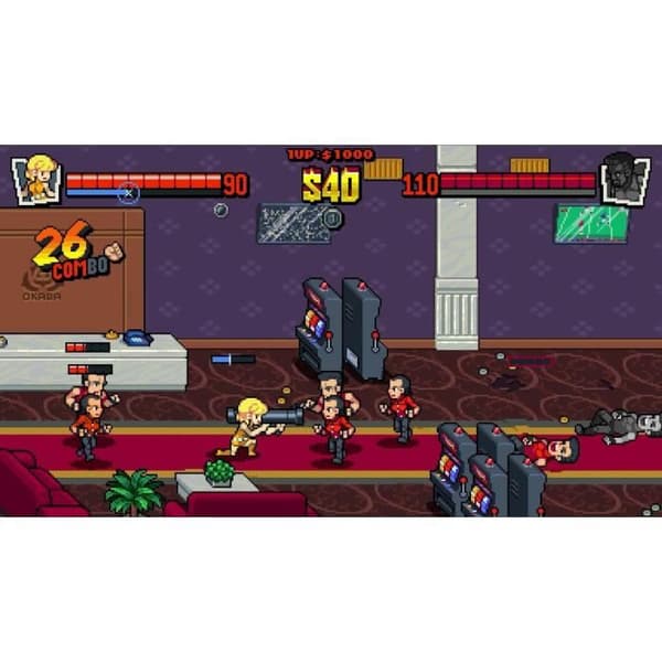 Double Dragon Gaiden: Rise of the Dragons - Nintendo Switch-spel