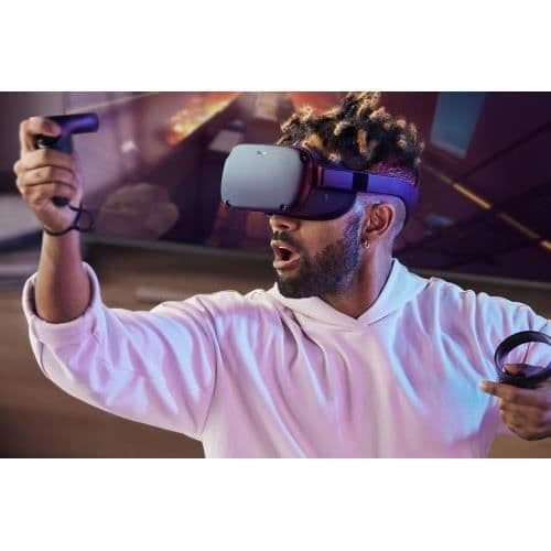 Oculus Quest Virtual Reality Headset VR Allt-i-ett 64GB Gaming- REFURBISHED