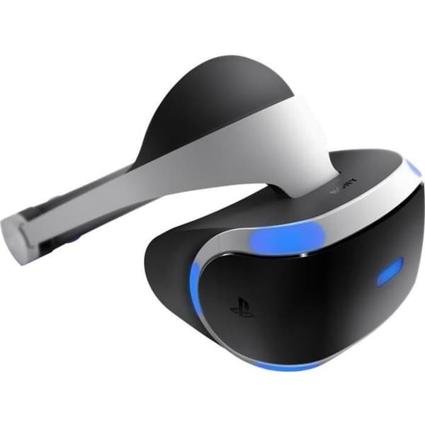 Sony PlayStation VR, dedikerat headset, svart, vitt, 100°, USB Type-A, 610 g, 187 mm- REFURBISHED