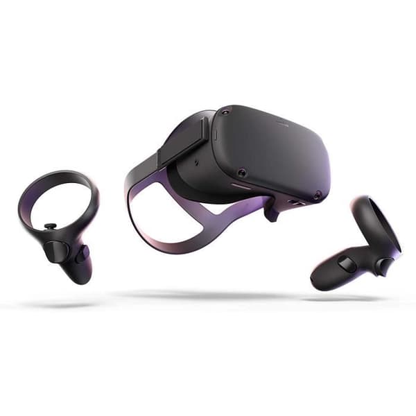 Mobiltelefon Virtual Reality Headset Oculus Quest Allt-i-ett Virtual Reality Headset 128GB 6089- REFURBISHED