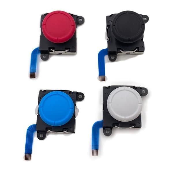 Vit Original Ersättnings 3D Analog Joystick För Switch Switch Lite NS NX, Reservdel Pou
