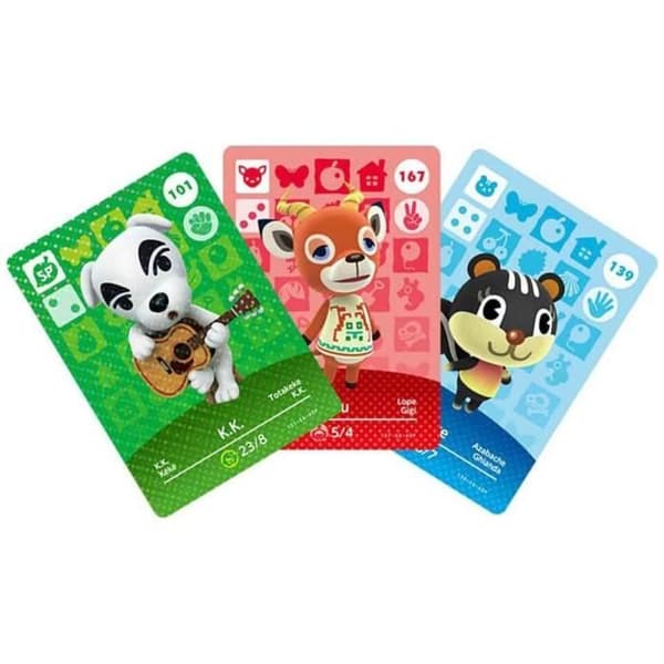 Amiibo-kort - Animal Crossing Series 2 • Innehåller 3 kort inklusive 1 special