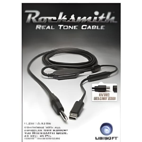Kabel - Ubisoft - Rocksmith - 3,429 m - Svart - Trådad - Anslutning