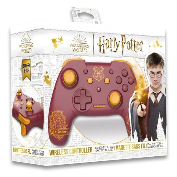 Harry Potter Trådløs Controller Nintendo Switch - Gryffindor