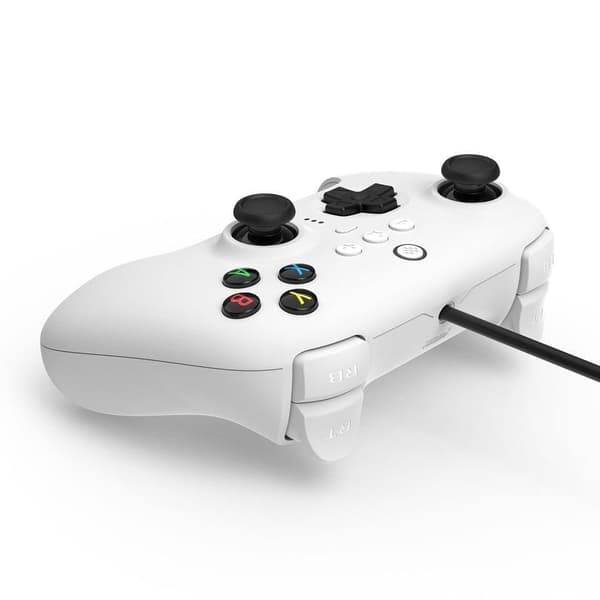 8BitDo Ultimate Wired PC/Switch Handkontroll Vit