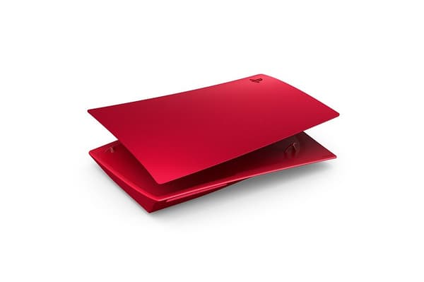Sony Playstation 5 Console Covers Volcanic Red (PS5) (Fyndvara)