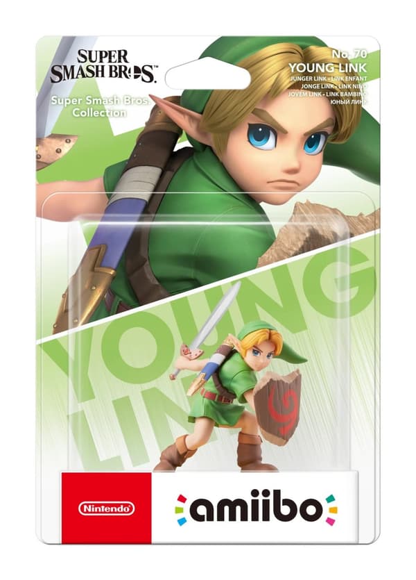 Nintendo Amiibo Figurine - Young Link (Super Smash Bros. Collection)