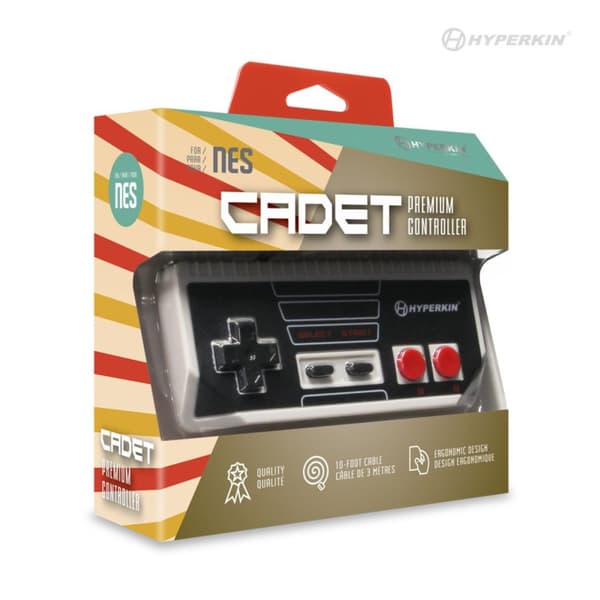 Cadet Premium Controller Kompatibel med Nintendo 8-Bit / NES