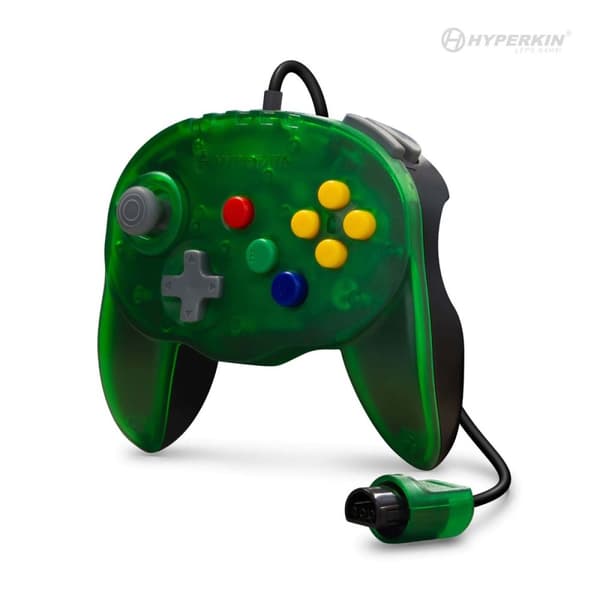 Fleet Admiral Premium Trådad Handkontroll Kompatibel med Nintendo 64