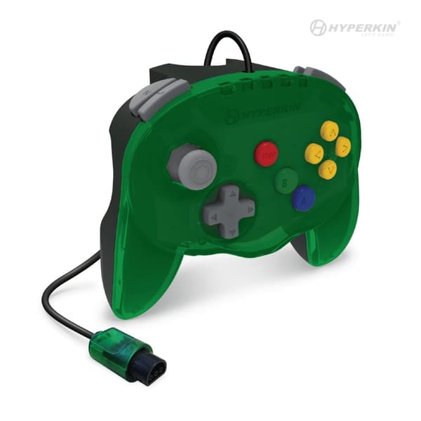 Fleet Admiral Premium Trådad Handkontroll Kompatibel med Nintendo 64