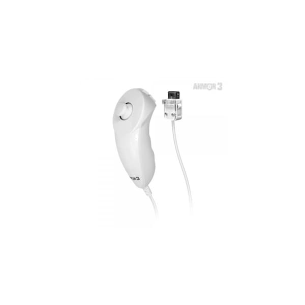 Nunchuck Kompatibel med Nintendo Wii / Wii U Vit