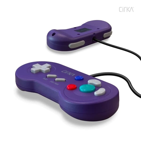 Trådad Handkontroll Kompatibel med Nintendo GameCube Lila