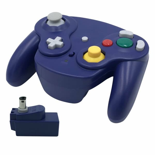 Trådlös Handkontroll Kompatibel med Nintendo GameCube / Wii Lila