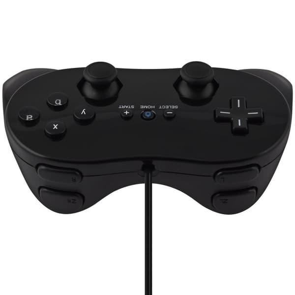 Controller Kompatibel med Nintendo Wii Sort