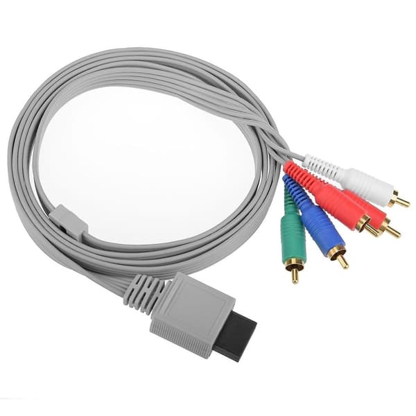 Komponentkabel Kompatibel med Nintendo Wii / Wii U (1.8m)