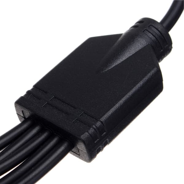 5-i-1 USB-kabel kompatibelt med Nintendo Wii U / 3DSXL / 3DS