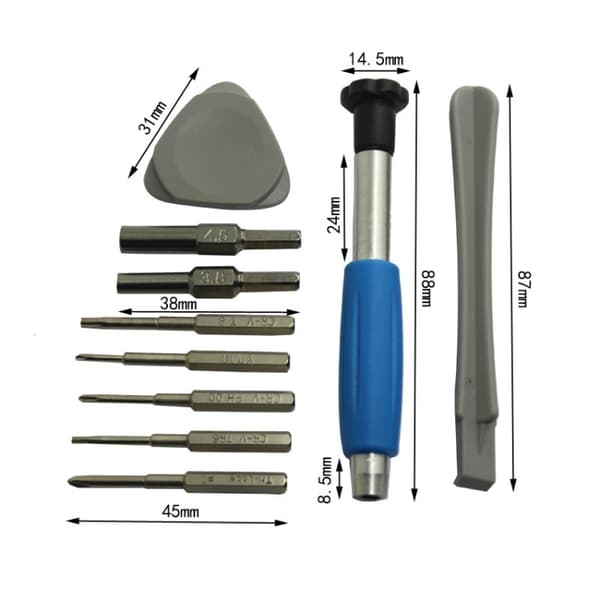 Reparationsset kompatibel med Nintendo Switch / 3DS / DS