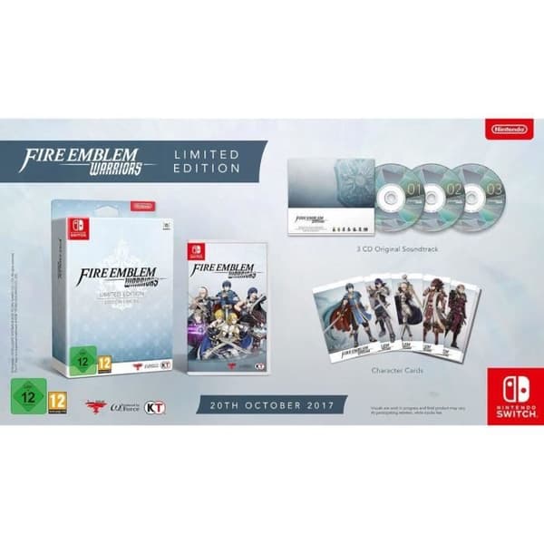 Fire Emblem Warriors Switch Game - Begränsad utgåva