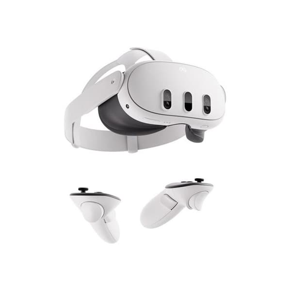 META QUEST Quest 3 512 GB Virtual Reality Headset - Vit - Trådlöst - CLPL - 6 timmar