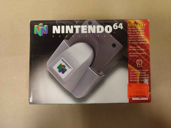 Rumble Pak Nintendo 64 Original Boxad
