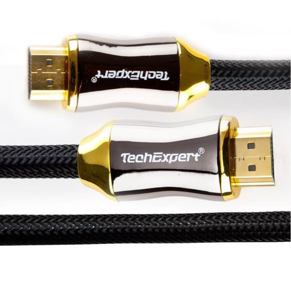 HDMI 2.1 8K 4K 120Hz UHD HDR eArc-kabel 50cm 48Gb/sek. TechExpert