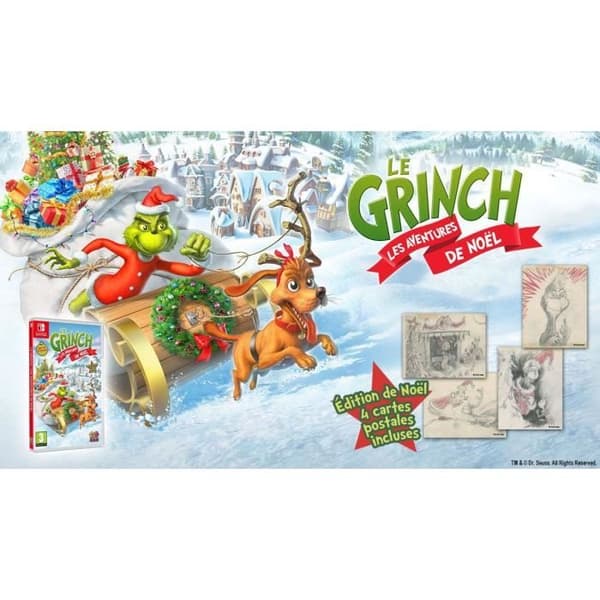 The Grinch Christmas Adventures - Nintendo Switch-spel
