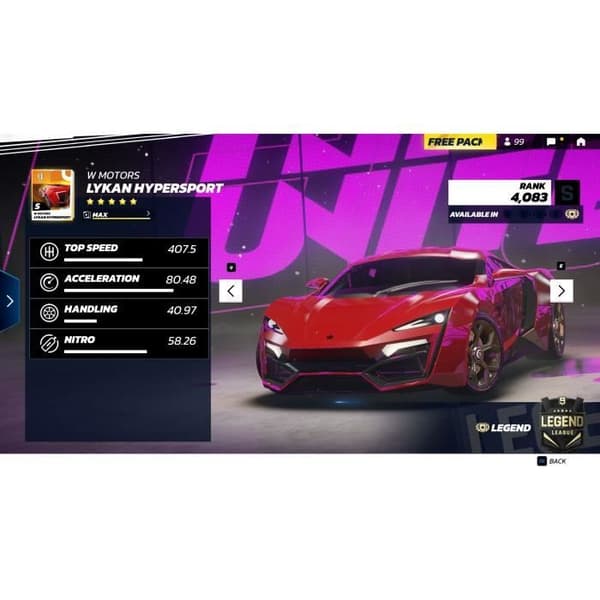 Asphalt Legends Unite - Nintendo Switch-spel - Supercharged Edition