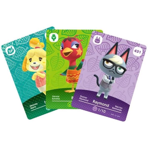 Amiibo Cards - Animal Crossing Series 5 • Innehåller 3 kort inklusive 1 special