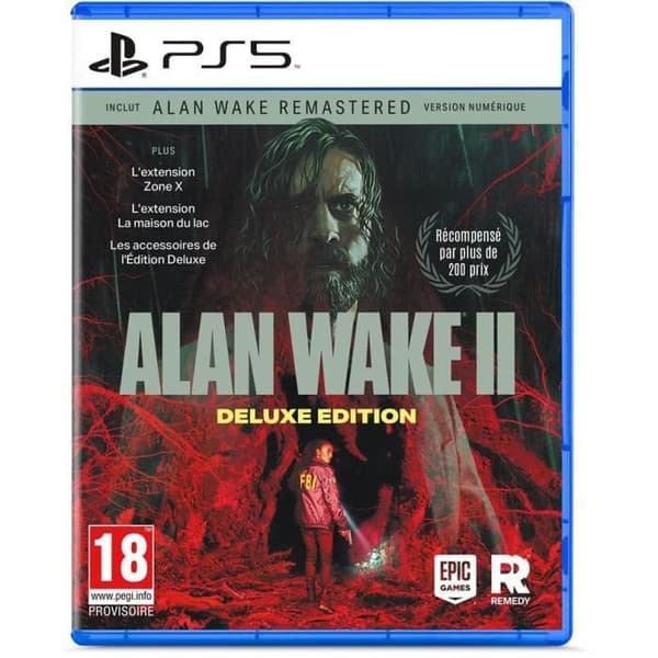 Alan Wake 2 - PS5-spel - Deluxe Edition