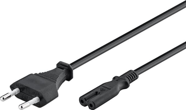 Strömkabel PS4 / PS5 1.5m - Svart