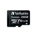 Miniatyrbild 2 av 2: VERBATIM Premium 256 GB Micro SDXC-minneskort - Klass 10