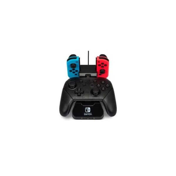 PowerA Controller Laddningsstation för Nintendo Switch Svart