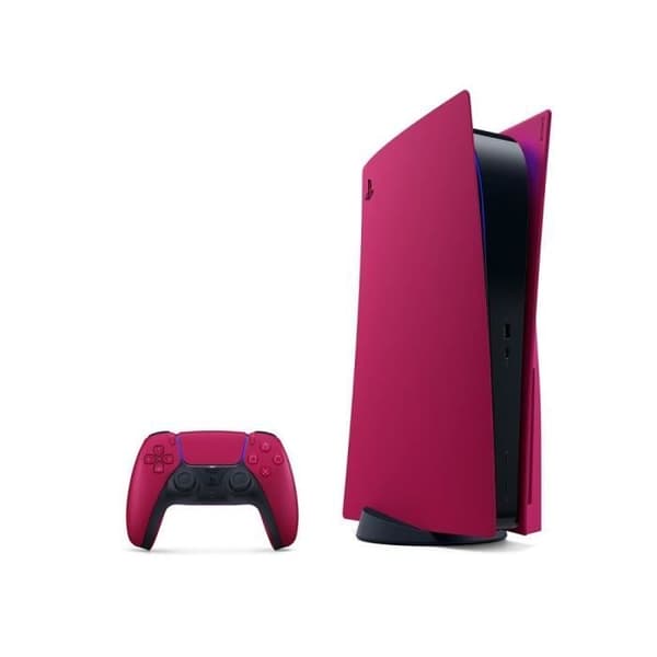 Skal för PS5 Standard Cover Cosmic Red - Officiell PlayStation