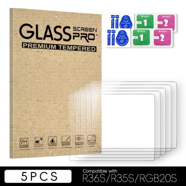 INF 5-pack karkaistu lasi näytönsuoja R36S/R35S/RGB20S