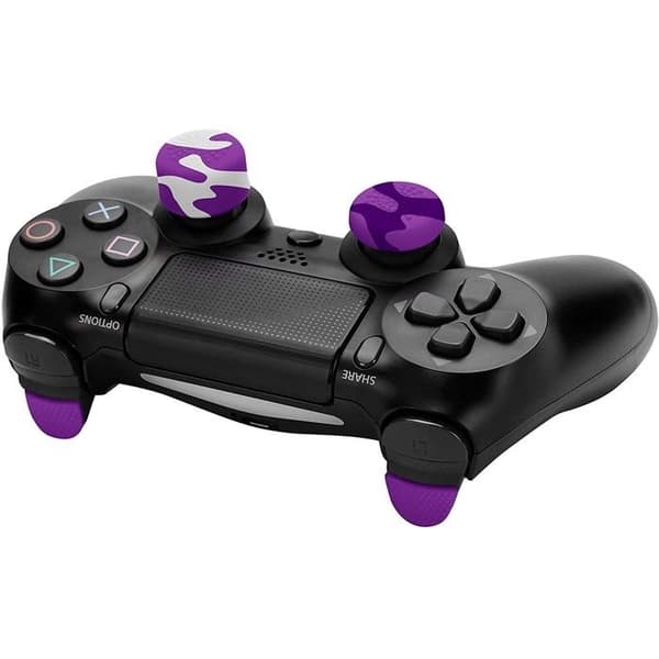 Gioteck - Megapack Joystick Protection PS4 Controller - Halkfritt grepp - Set med 4 - (olika färger)